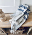 Coastal Lambswool Throw - Hygge SHORES