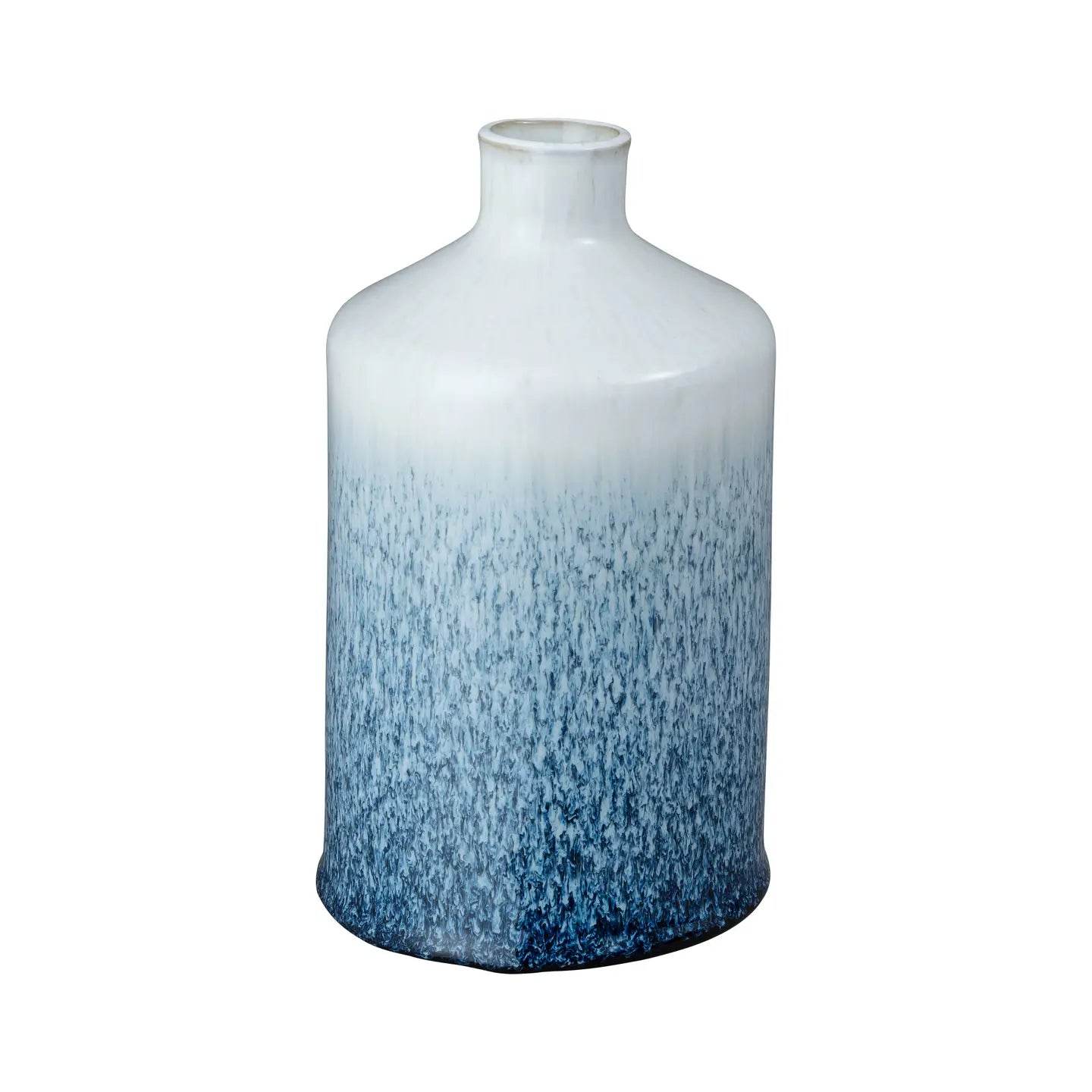 Denby Stoneware Kiln Blue Large Bottle Vase (Boxed) - Hygge SHORES