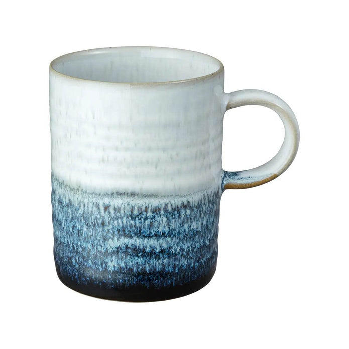 Denby Stoneware Kiln Blue Ridged Mug - Hygge SHORES