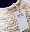 Distressed White-Washed Terracotta Vase - Hygge SHORES