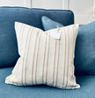 Ivory & Beige Double Stripe Cushion - Hygge SHORES