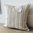 Ivory & Beige Double Stripe Cushion - Hygge SHORES