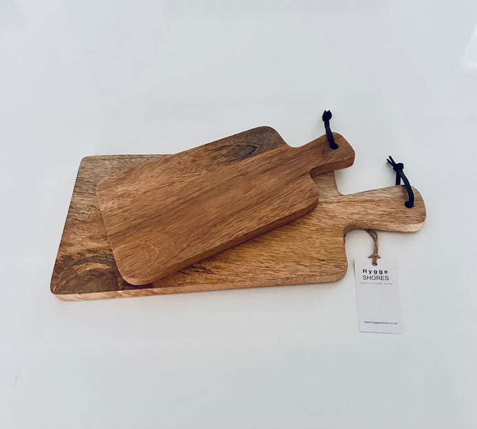 Mango Wood Chopping Board - 2 Sizes - Hygge SHORES