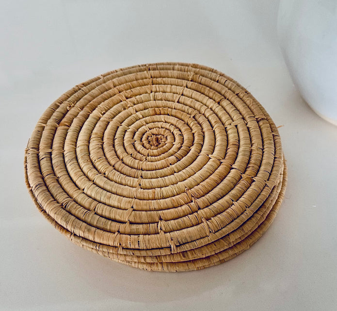Raffia Woven Placemat - Set of 6 - Hygge SHORES