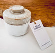 Rustic Sugar Bowl with Spoon - Hygge SHORES