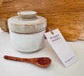 Rustic Sugar Bowl with Spoon - Hygge SHORES