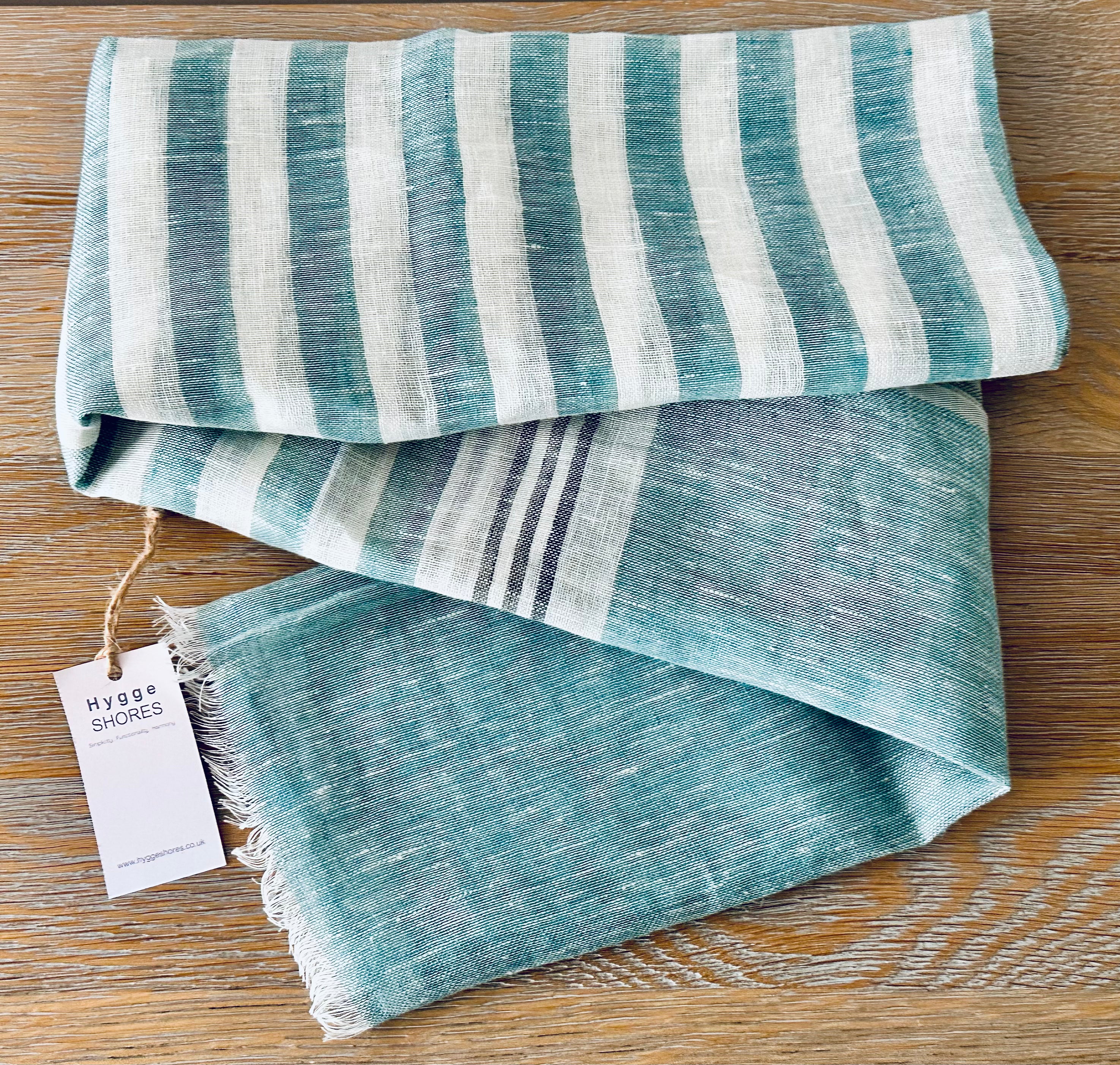 Sea Blue Scarf - Hygge SHORES