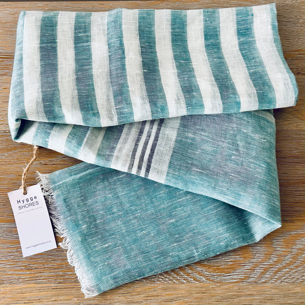 Sea Blue Scarf - Hygge SHORES