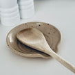 Stoneware Speckled Spoon Rest - Hygge SHORES