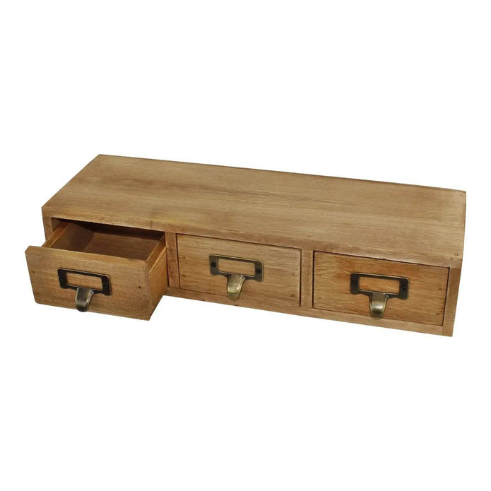 Compact Wooden Storage Unit with Drawers - Hygge SHORES