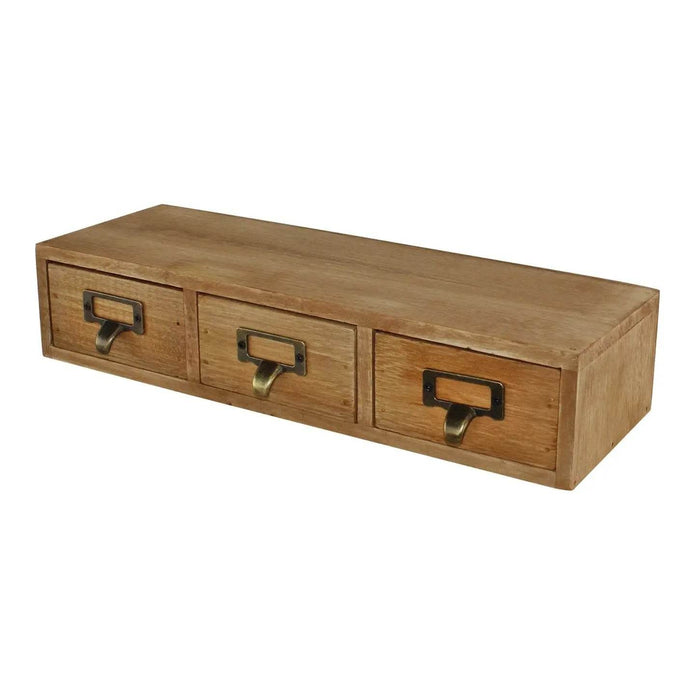 Compact Wooden Storage Unit with Drawers - Hygge SHORES