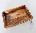 White Wash Wooden Serving Tray - 2 Sizes - Hygge SHORES