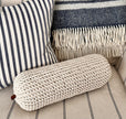 Beige Knitted Neck Cushion - Hygge SHORES