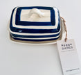Blue Striped Butter Dish