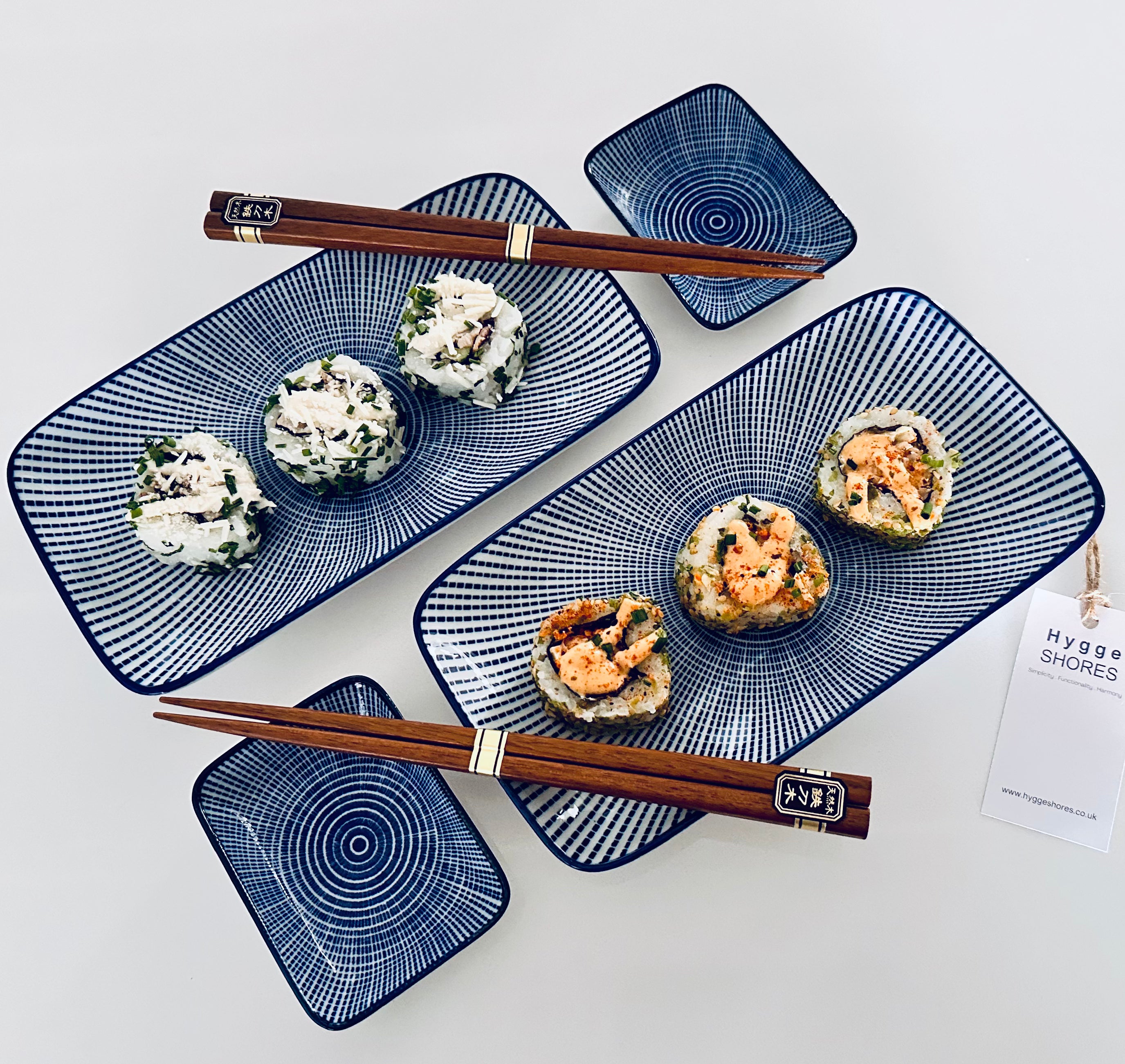 Coastal Sushi Set - Hygge SHORES