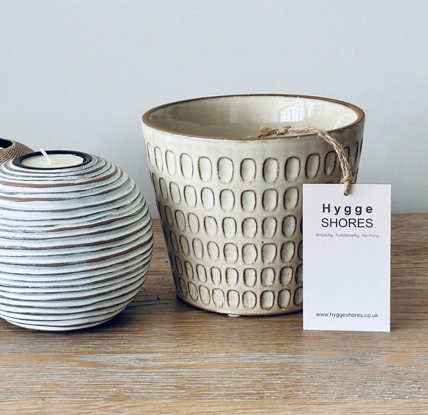Cream Pot Planter