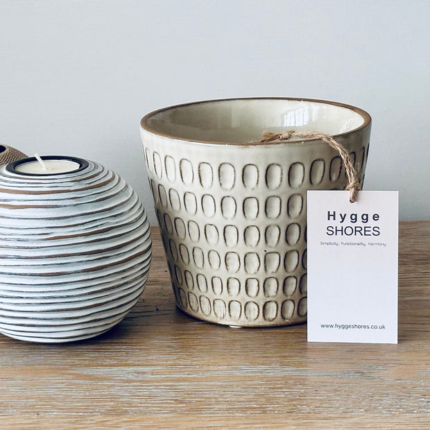 Cream Pot Planter
