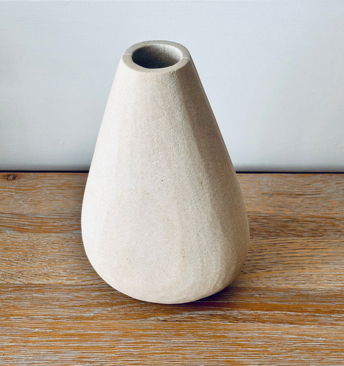 Rustic Sandstone Vase - Hygge SHORES