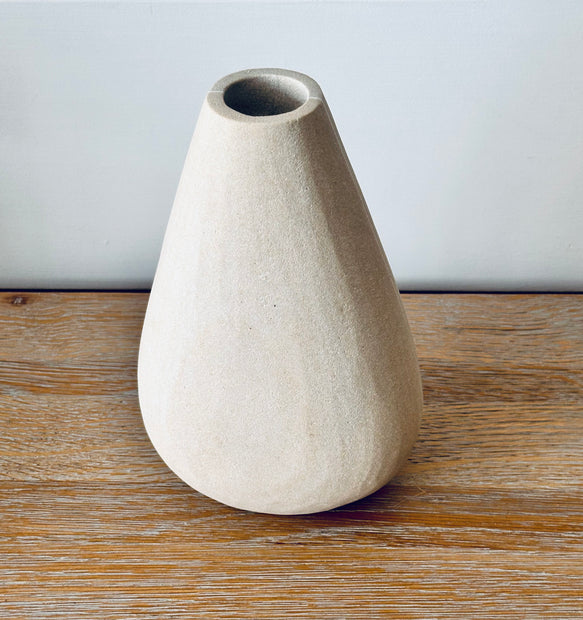 Rustic Sandstone Vase - Hygge SHORES