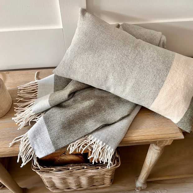 Scandi Lambswool Throw