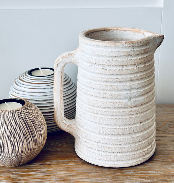 Terracotta Decorative Pitcher - Hygge SHORES